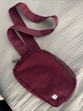 Halara Burgundy Crossbody Mini Crossbody Bag
